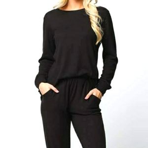 Lounge Set size M, in black